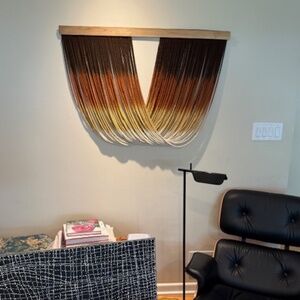 Fiber Tie-Dye Macrame wall Hanging